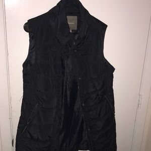 Maurices black jacket vest